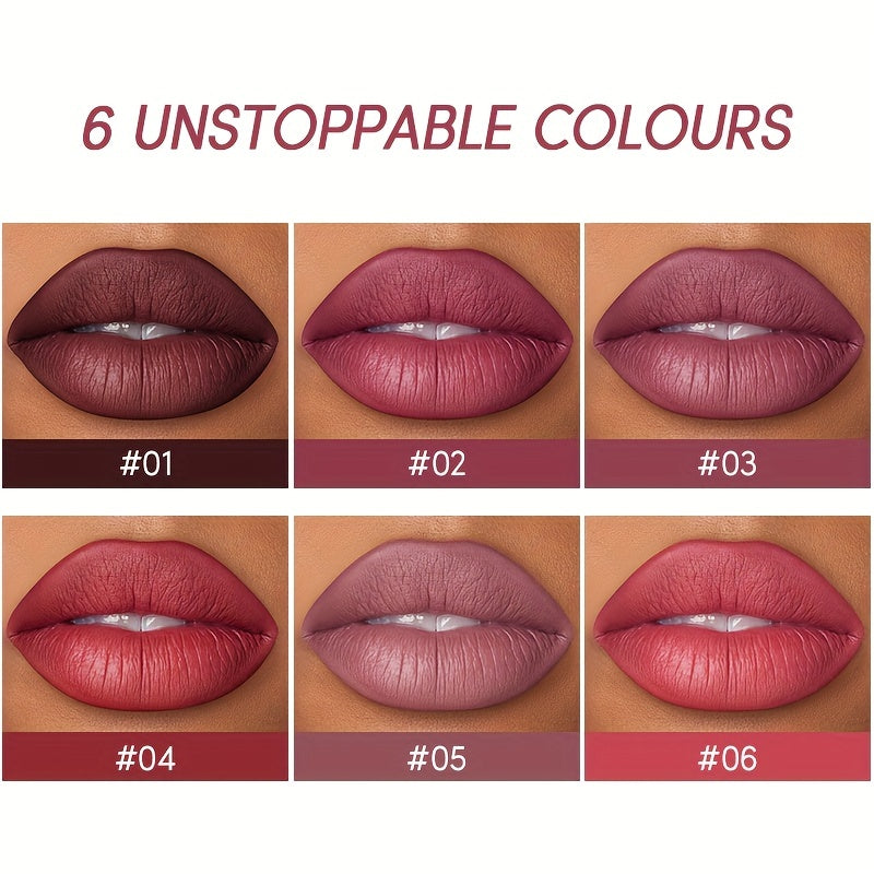Matte Lipstick & Liner Duo | 6 colors